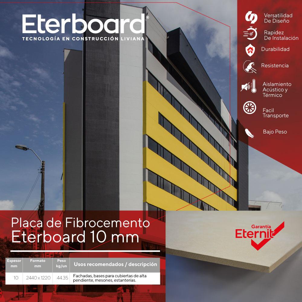 Un folleto para un producto llamado eterboard 10 mm