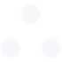 Trois cercles gris pâle disposés en triangle sur fond blanc