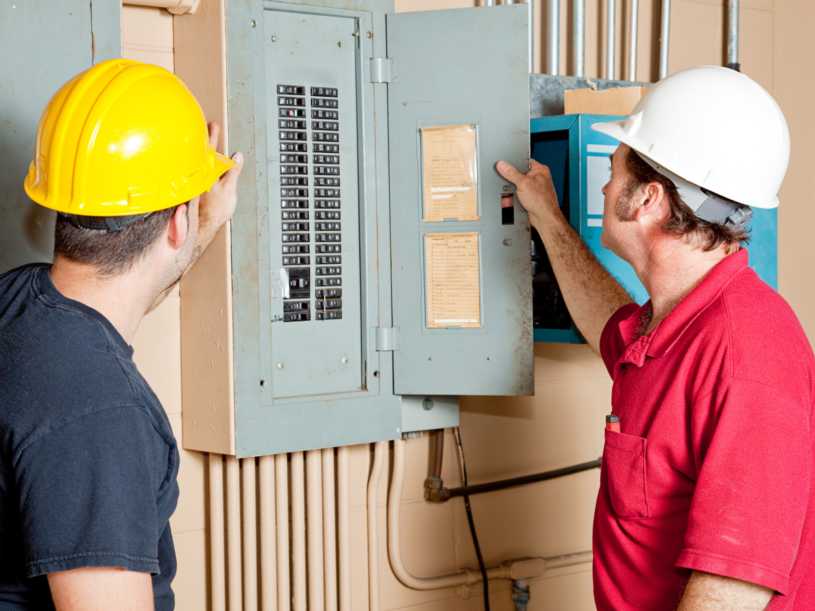 Disassemble Garage Electric Panel During A Garage Teardown, Garage Demolition, Junk Removal, Fredericton NB