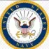 The seal of the united states navy with an eagle and an anchor.