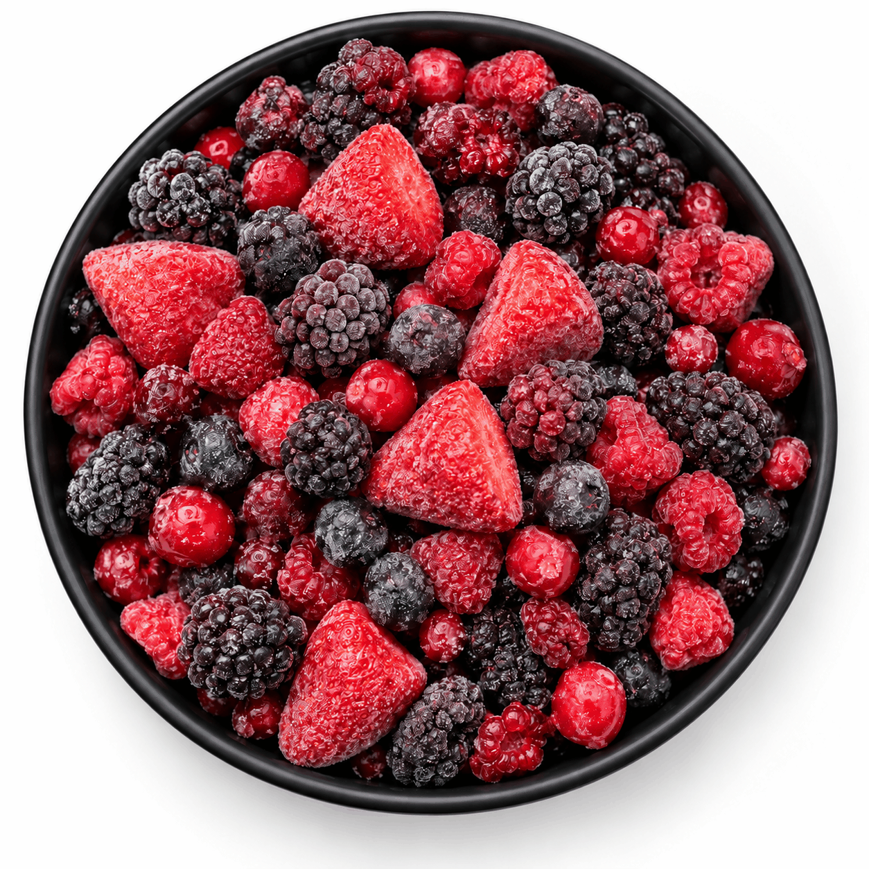 Chips frutas vermelhas desidratados liofilizados 5kg
