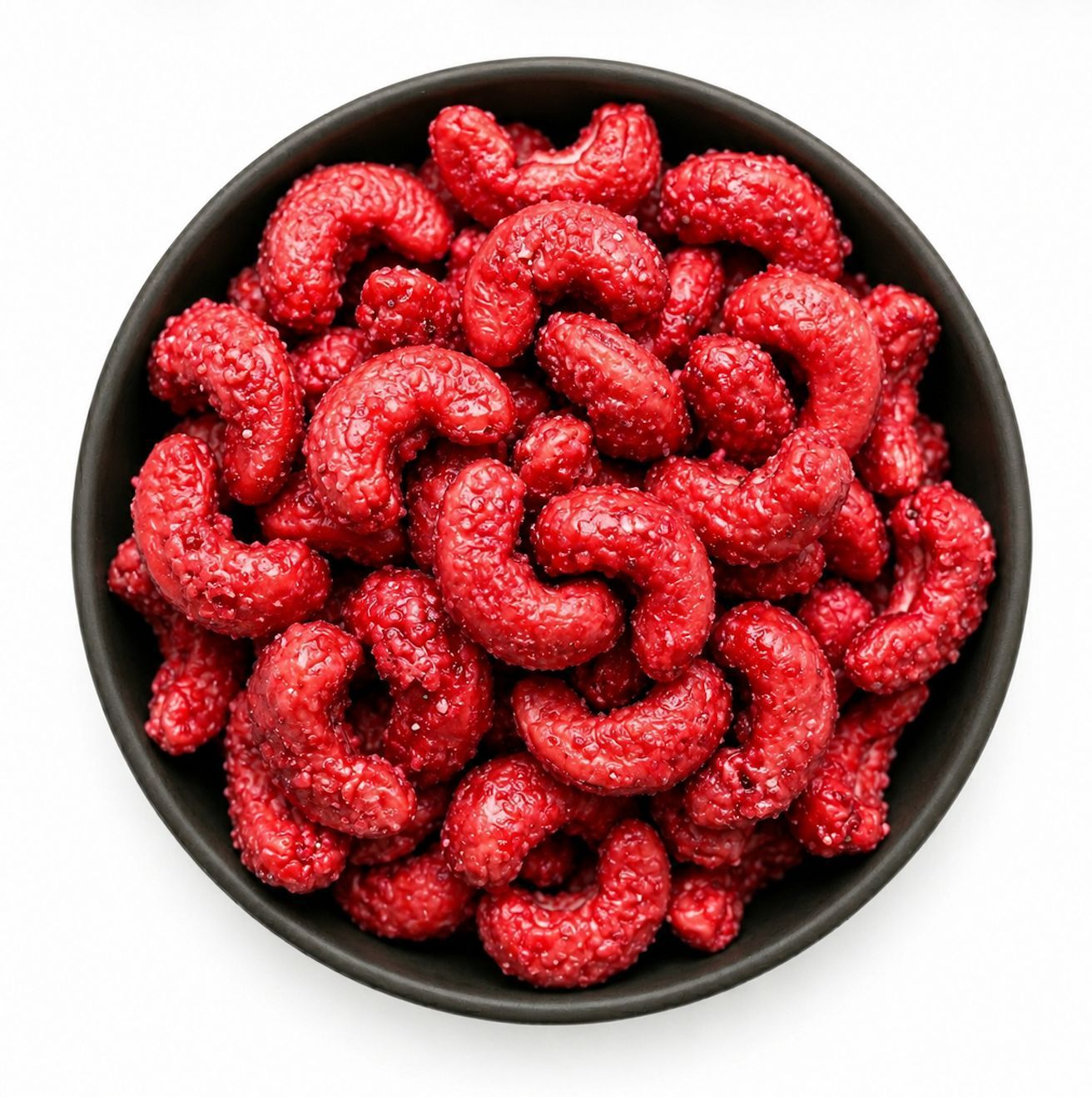 Castanha Caju Caramelizada Morango