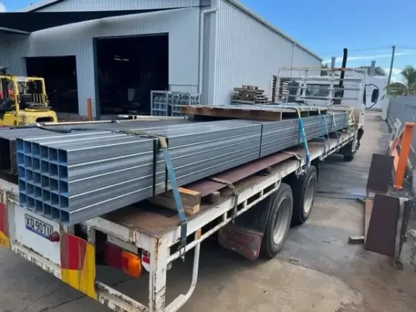 Steel Truck Delivery — Townsville, QLD — BPS Transport Steel Truck Delivery — Townsville, QLD — BPS Transport