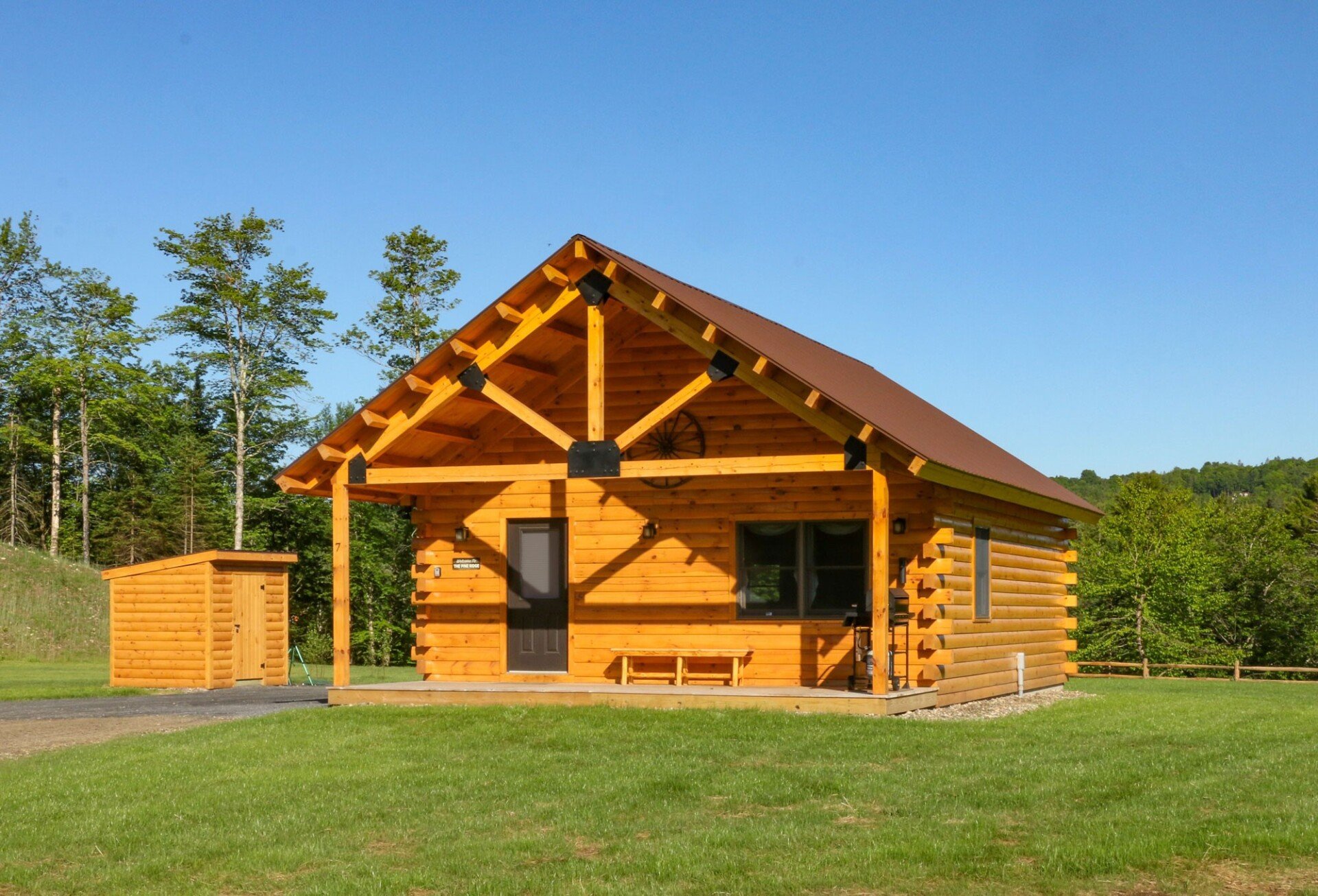 Rock Garden Rentals East Burke VT Lodging Log Cabin Rentals in VT