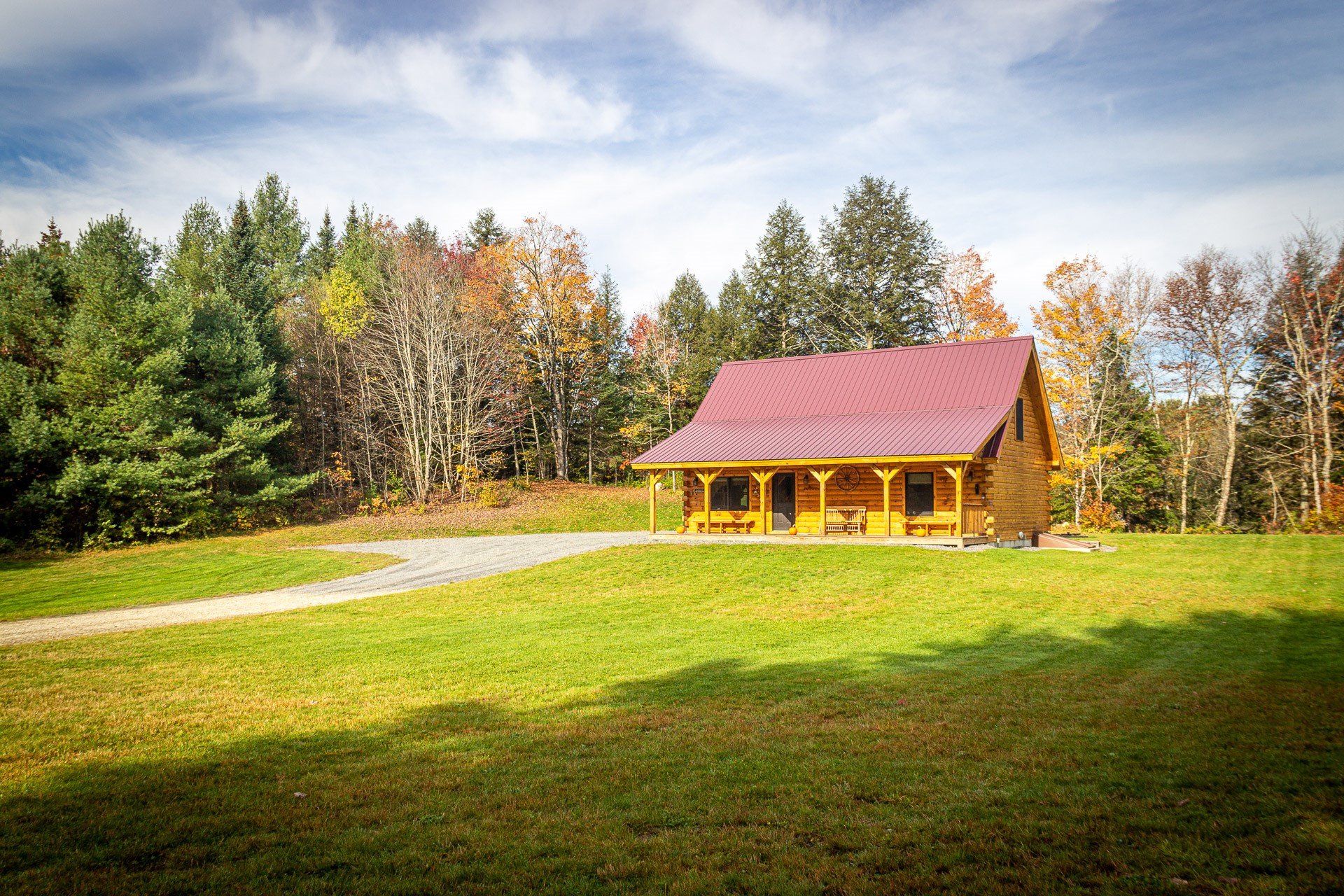 Rock Garden Rentals East Burke VT Lodging Log Cabin Rentals in VT