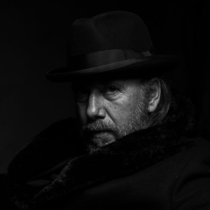 portret van de baas