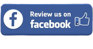 A blue rectangular button with the Facebook logo on the left, the text 