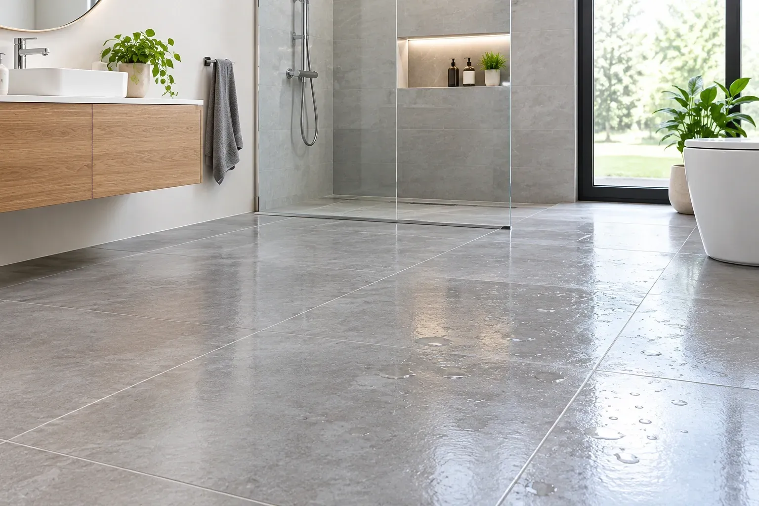 Best Bathroom Flooring for Wet Areas