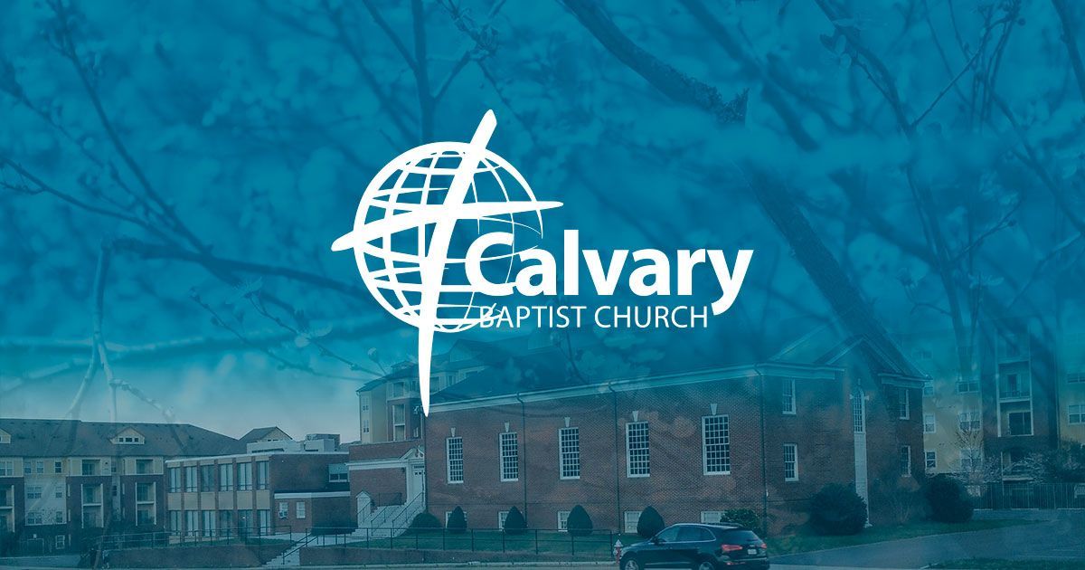 Calvary Baptist Church cover