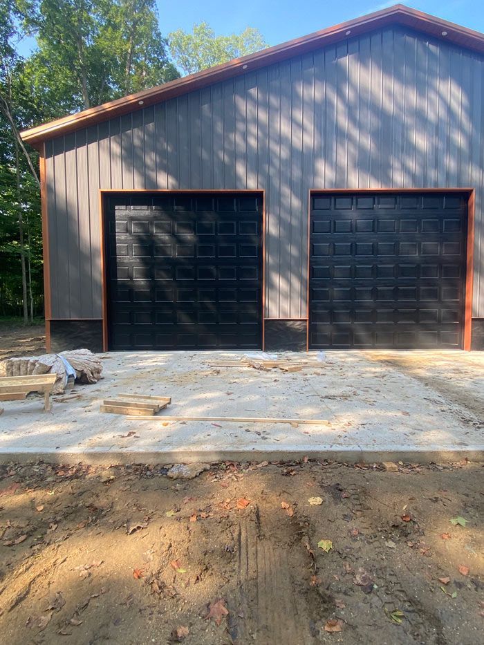 Garage Door at barn