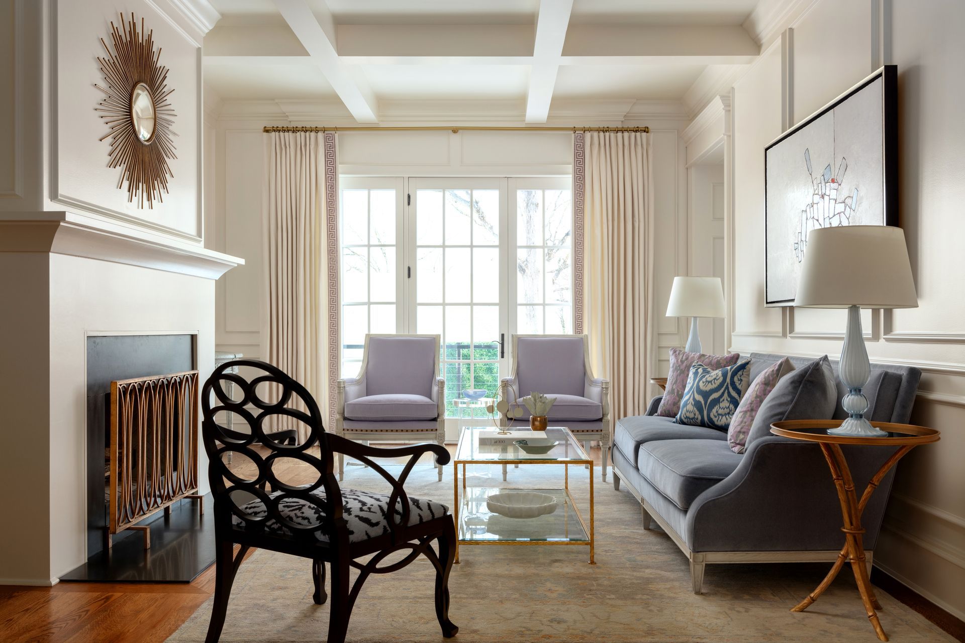 A stunning living room in Little Rock, Arkansas