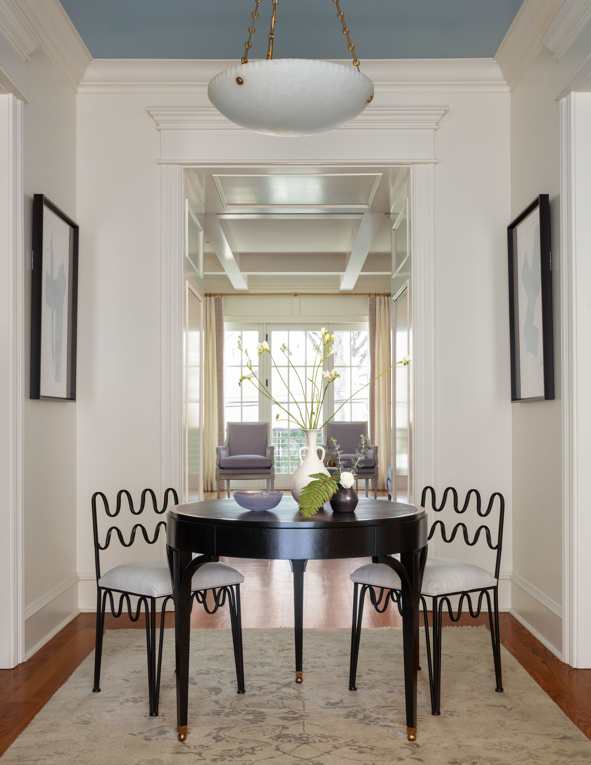 Gorgeous entry way in a Little Rock home