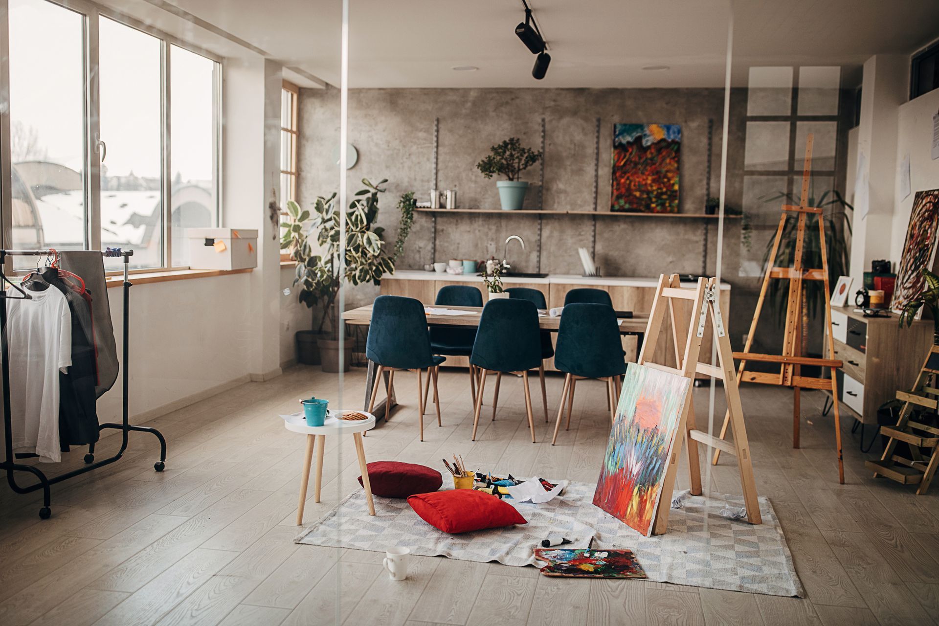 Artist Studio Interior — Lake Benton, MN — Xtreme ADU LLC