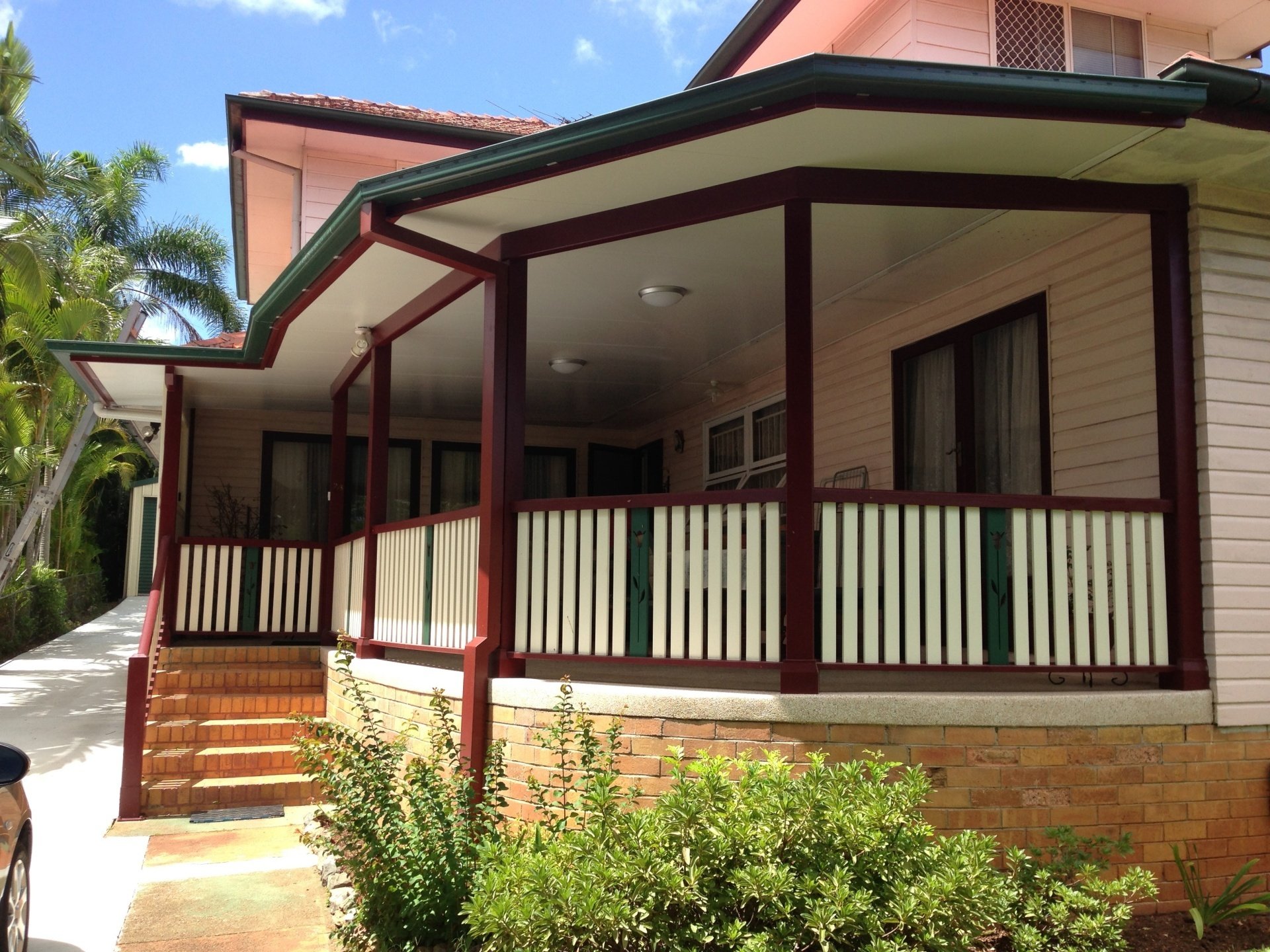 Hail damaged patio roof repair l Patio Doctors