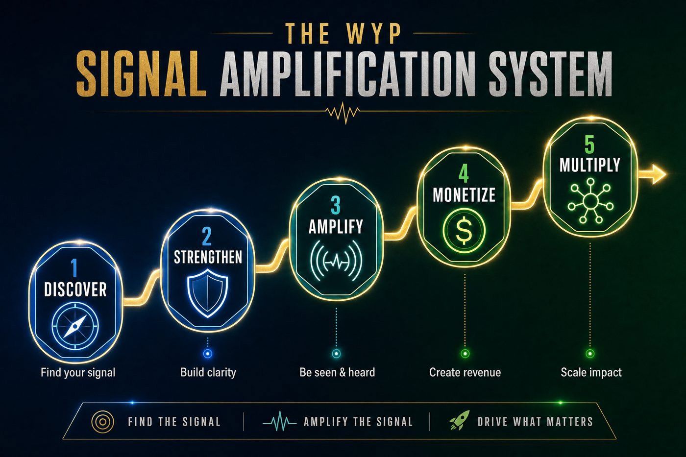 The 5-Stage Signal Amplification System™
