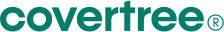 Covertree logo in teal text with a green tree icon on a white background