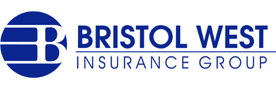 Bristol West Insurance Group logo in blue and white