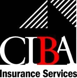 CTBA Insurance Services logo with black, white and red text on a black background