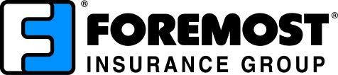 Foremost Insurance Group logo with blue shield icon and black text on white background