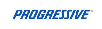 Progressive logo in blue italic text on a white background