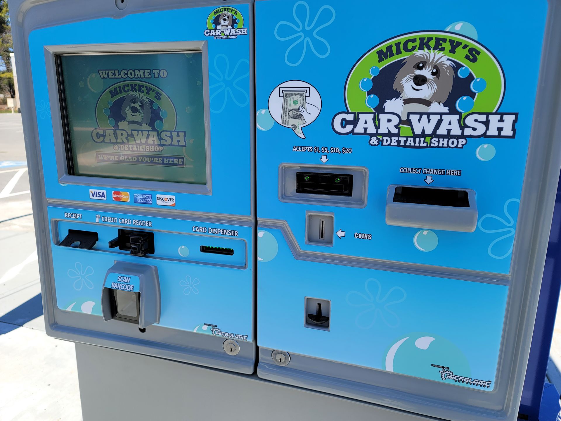 Car Wash Pay Stations (POS)