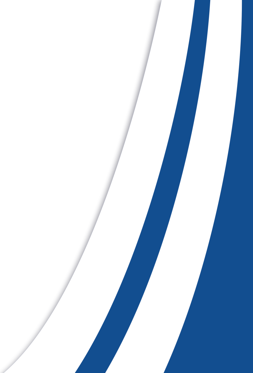 Blue and white lines on a white background
