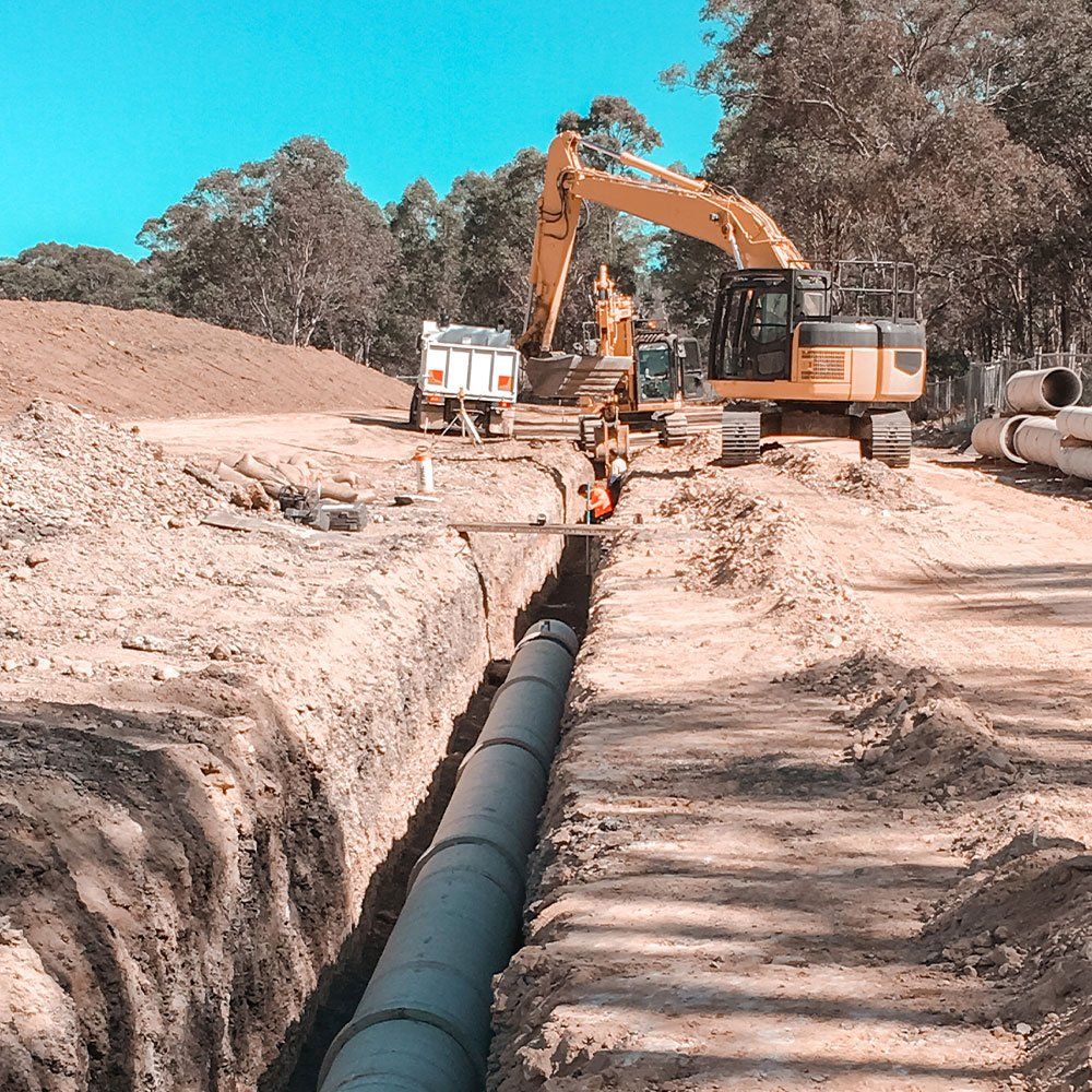 Special Excavation Service — Pambula, NSW — Ezyflow Earthworks and Civil Special Excavation Service — Pambula, NSW — Ezyflow Earthworks and Civil