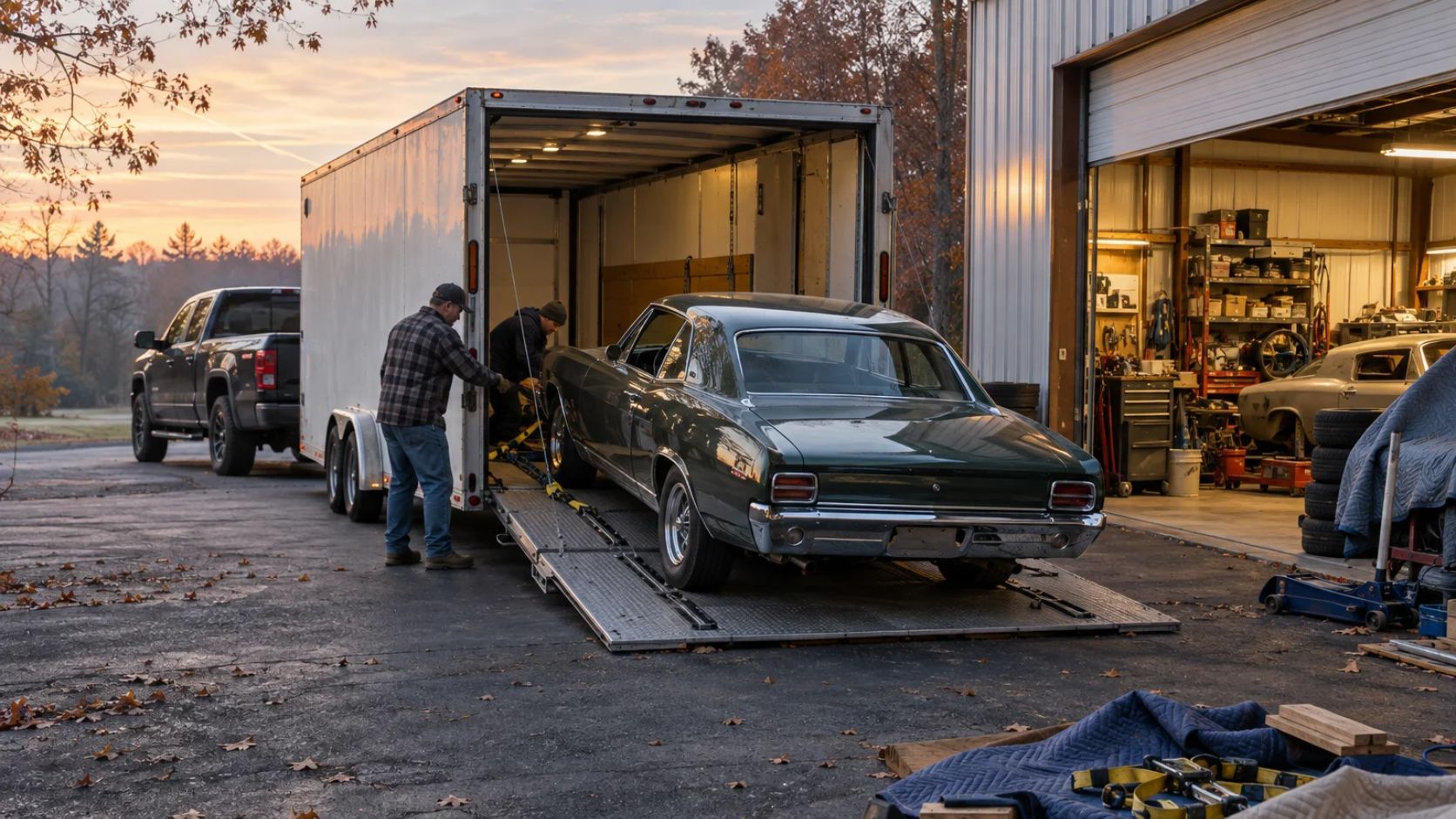 Enclosed Haulers and Cargo Claims for Collector Cars