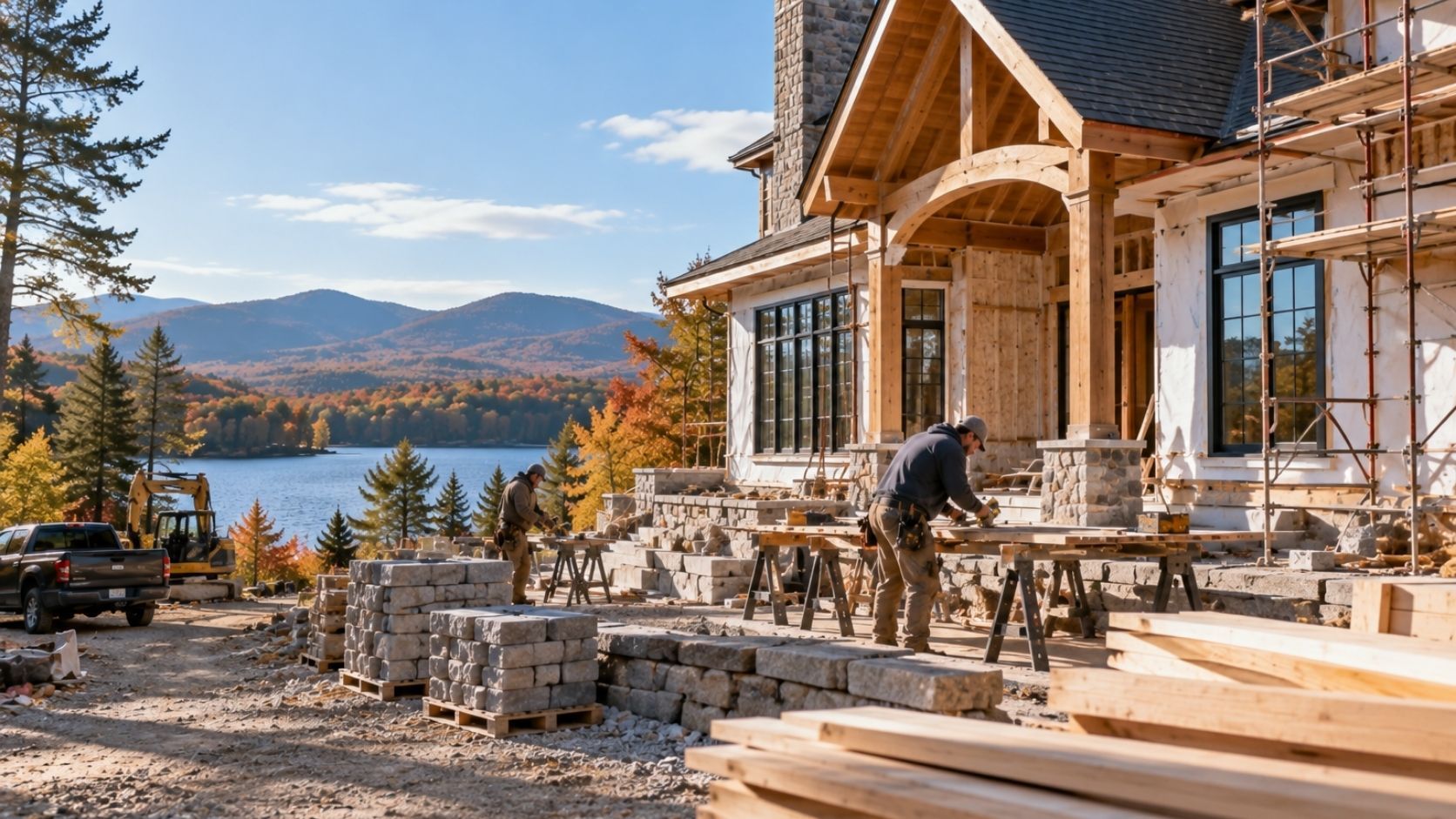 Newly Built Luxury Homes: Course of Construction to Permanent Coverage