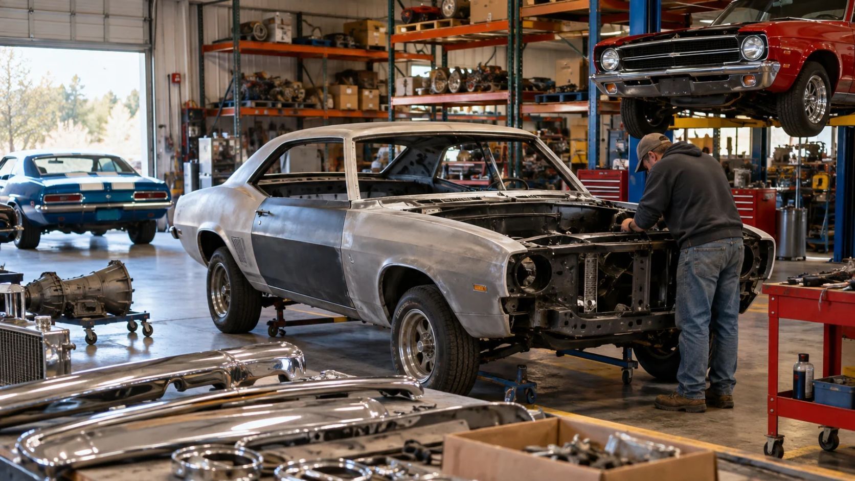 Insuring Restoration Parts, Labor, and Value Growth