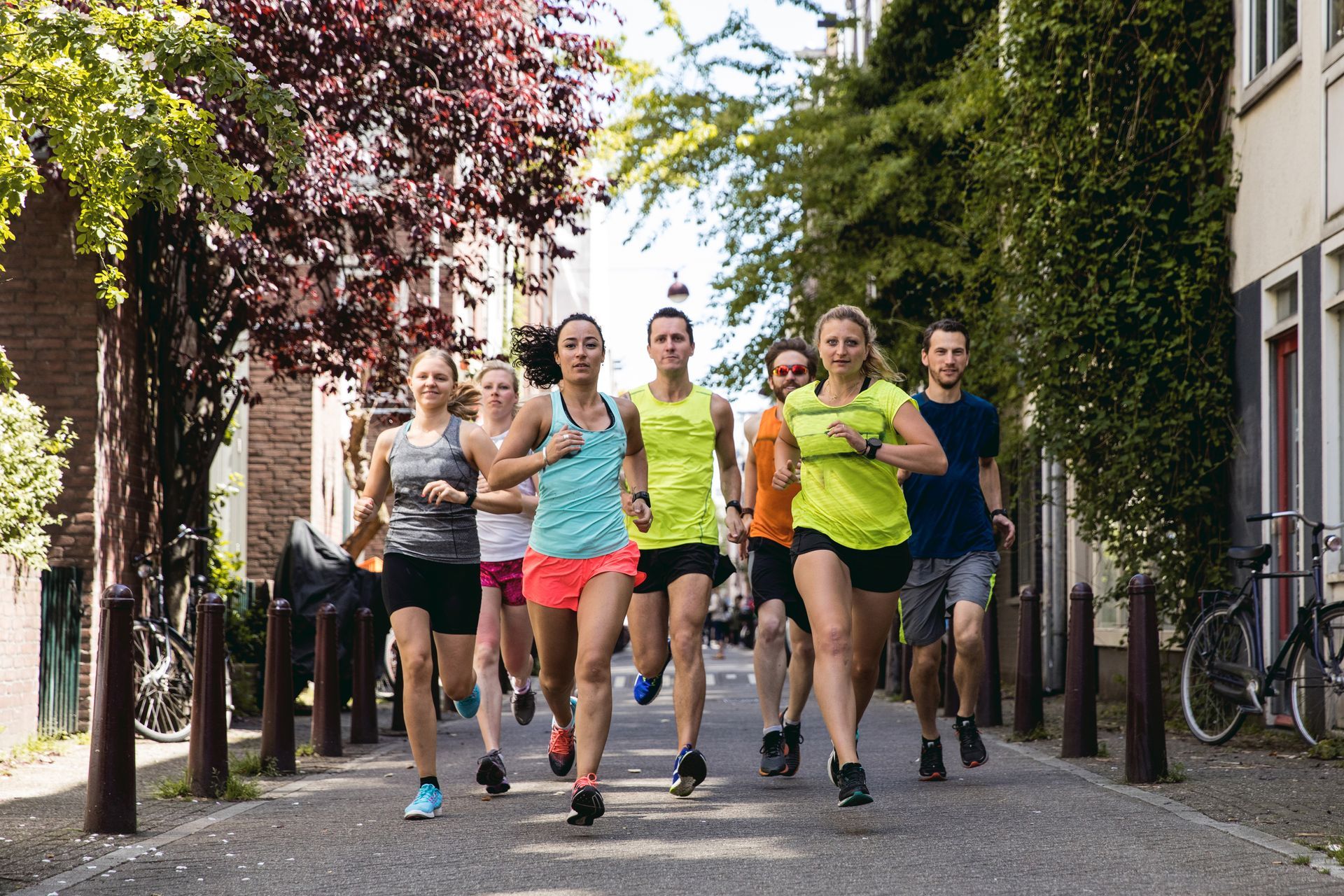 Trainen met Wendy hardloop training door Amsterdam Centrum