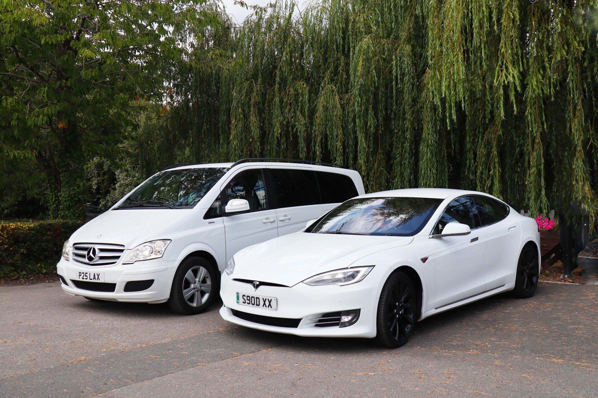 Tesla executive electric chauffeur