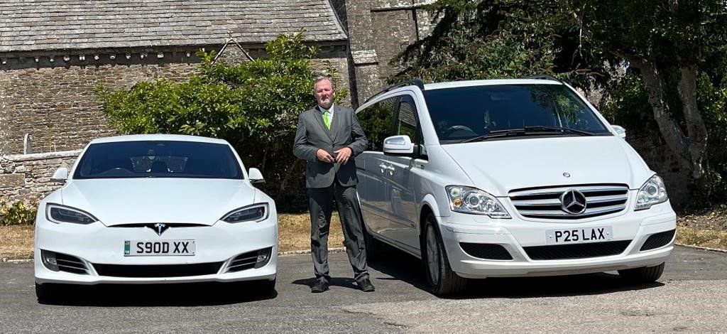 Tesla executive electric chauffeur