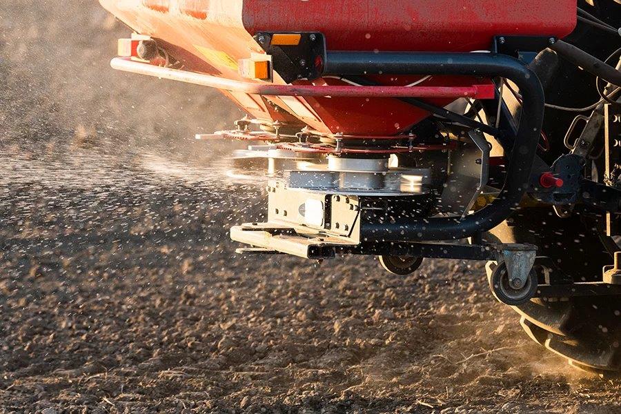 A Tractor is Spraying Fertilizer on a Field — Gloucester Rural Supplies in Gloucester, NSW