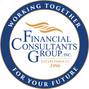 The logo for the financial consultants group inc.