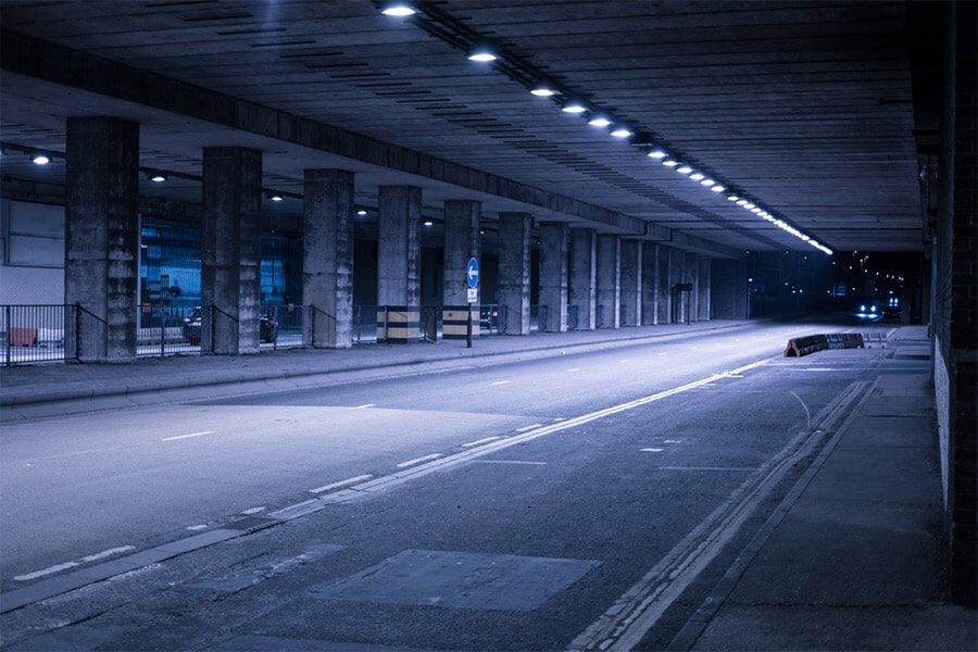 Car Park Lightning — Electrical Solutions in Coolum Beach, QLD