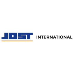Logo of JOST International in blue and black text.