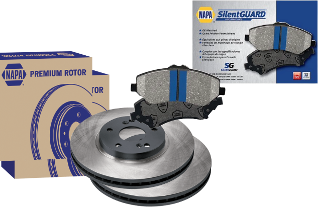Napa SilentGUARD Premium Brake Job service in Burien at ABC Auto Repair