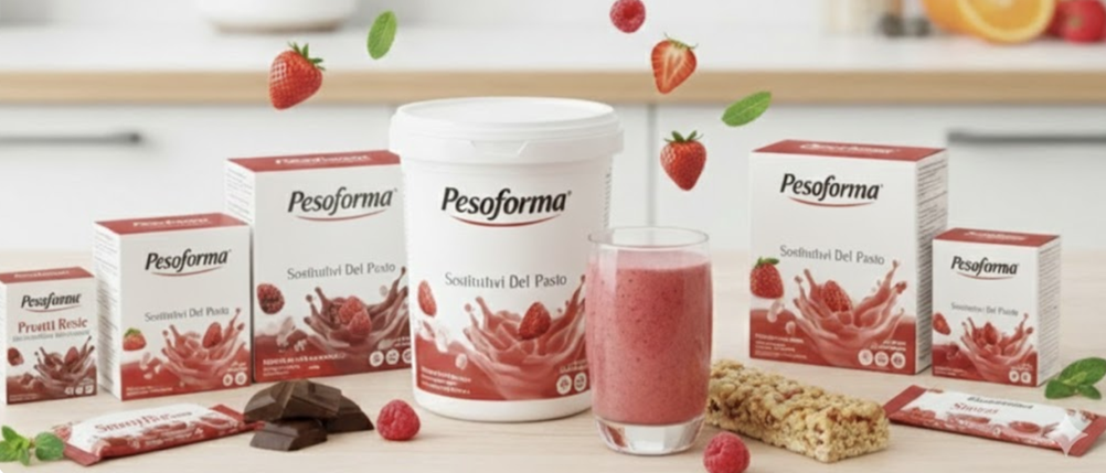 Scaffalatura prodotti alimentari per l'infanzia