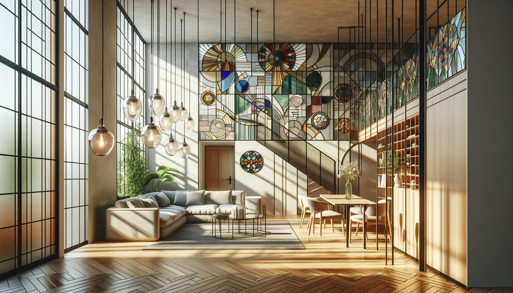 Stained glass, a traditional art form with a rich history, is making a striking comeback