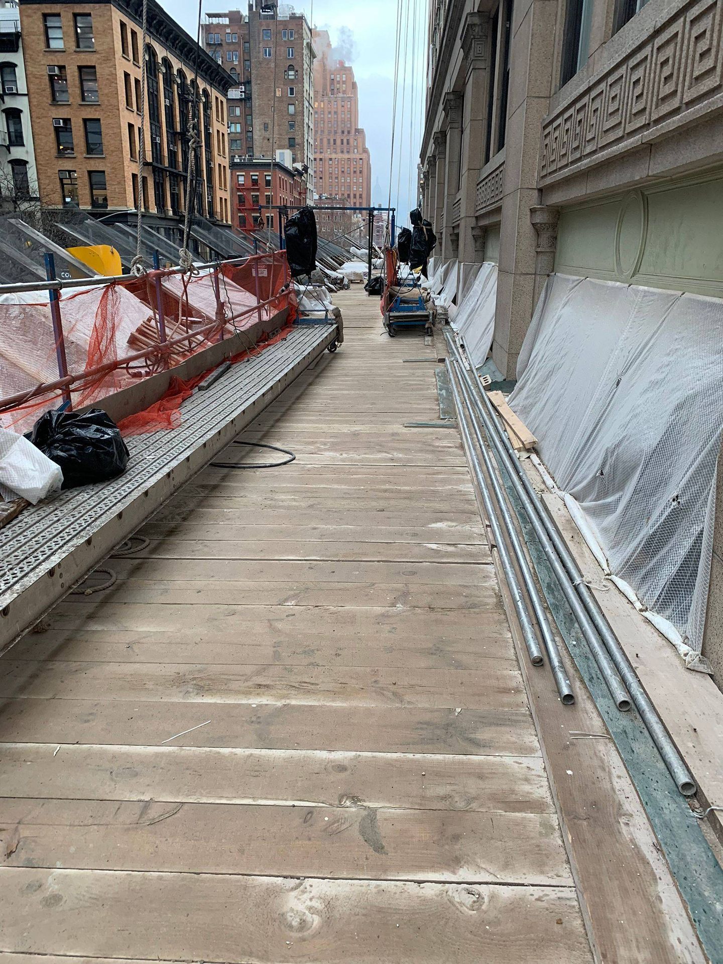 rooftop construction