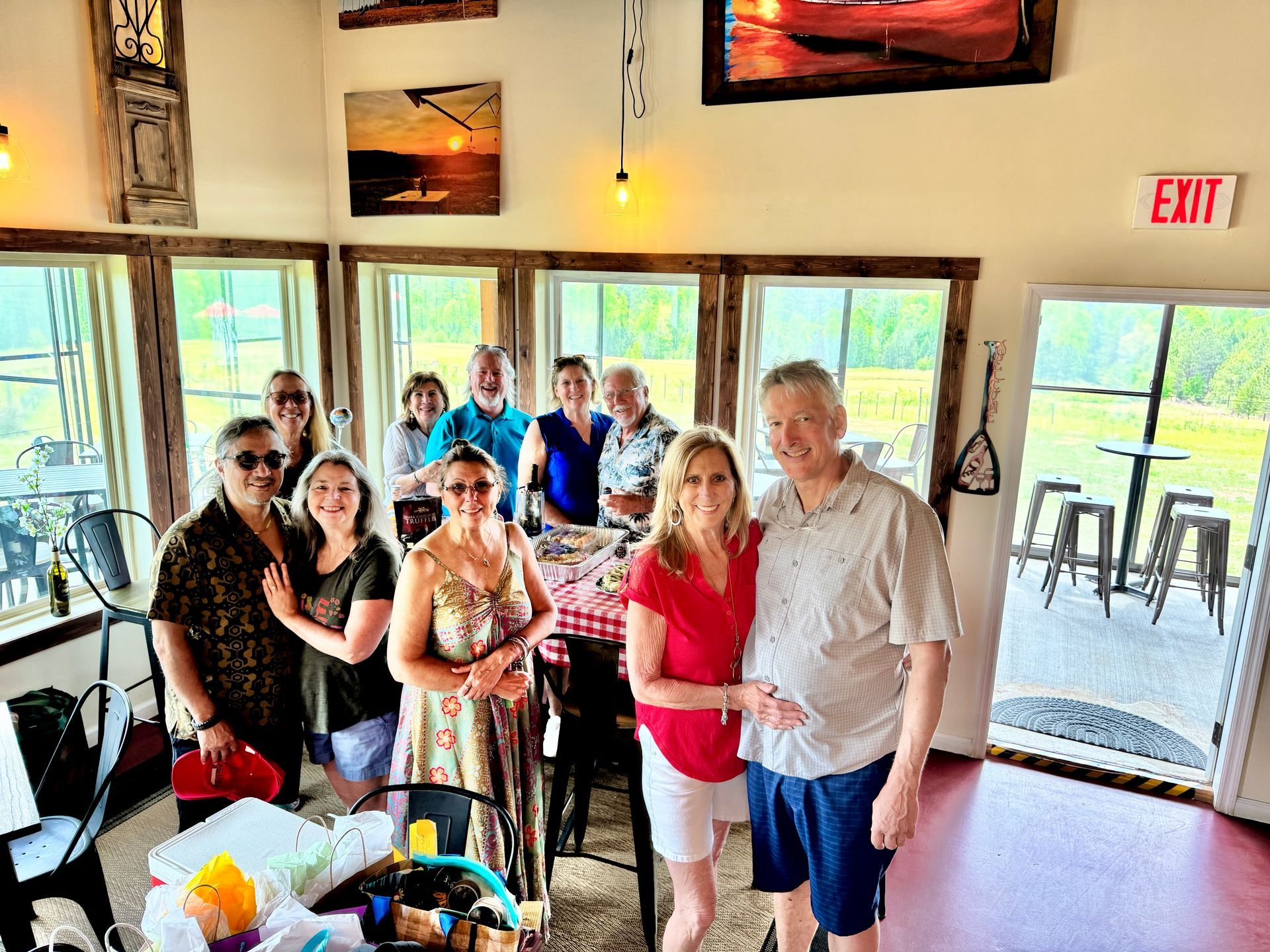 Group of Person With Glasses of Wine