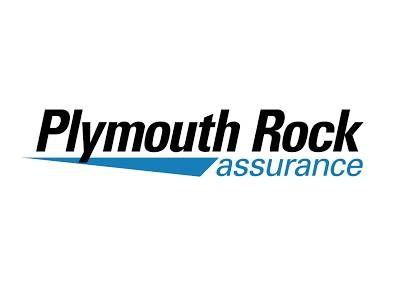 The plymouth rock assurance logo is on a white background.