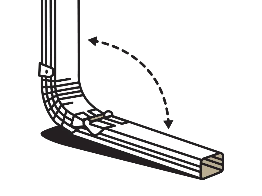 Zip Hinge Gutter System