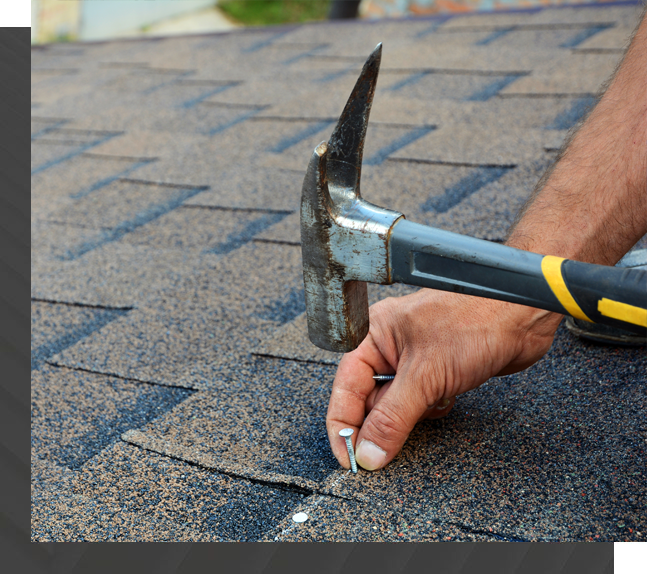 Storm Damage Roof Repair in progress | Roof Smart of SWFL Roofing Contractor Bokeelia
