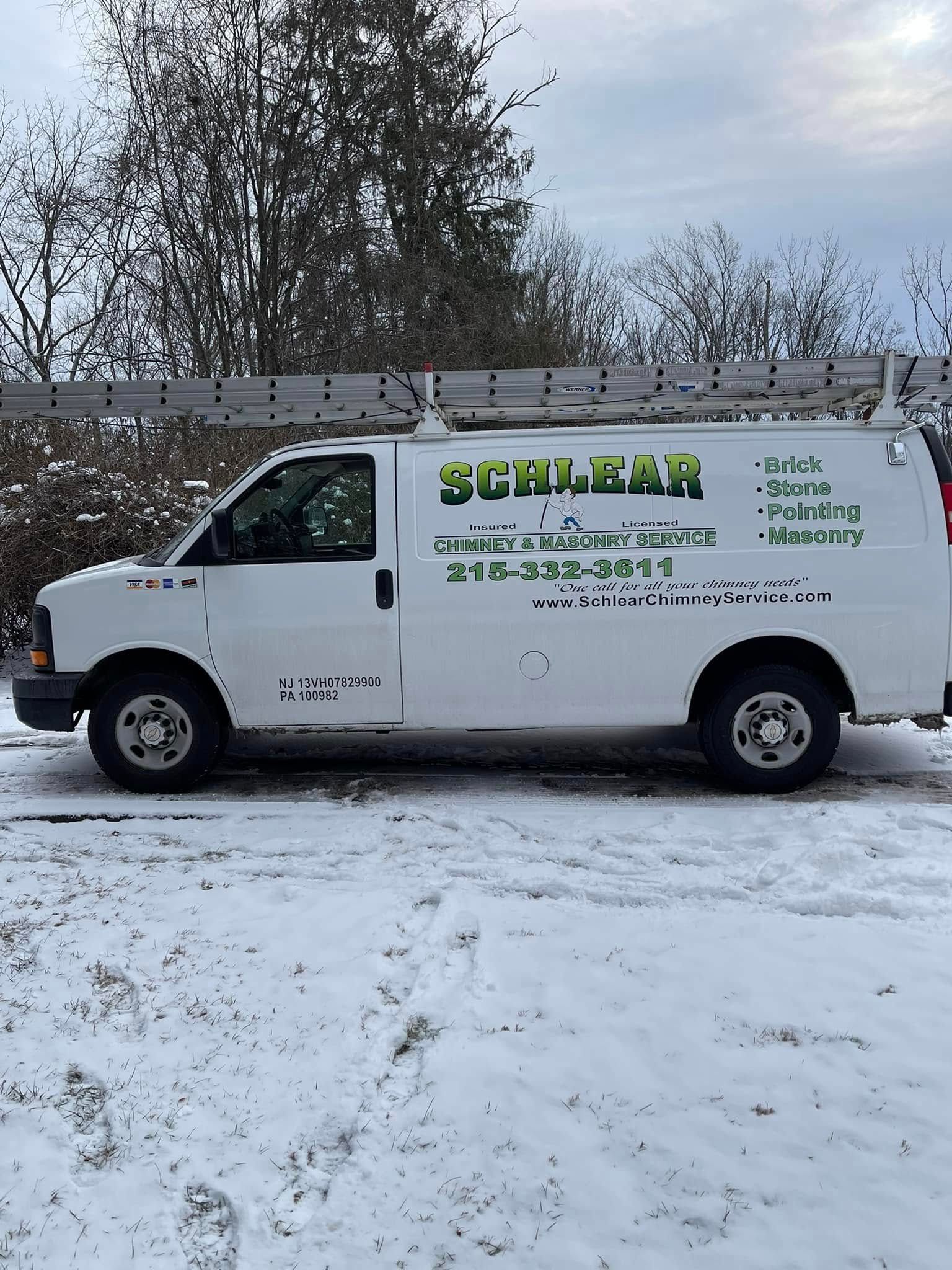 schlear chimney and masonry van | Schlear Chimney