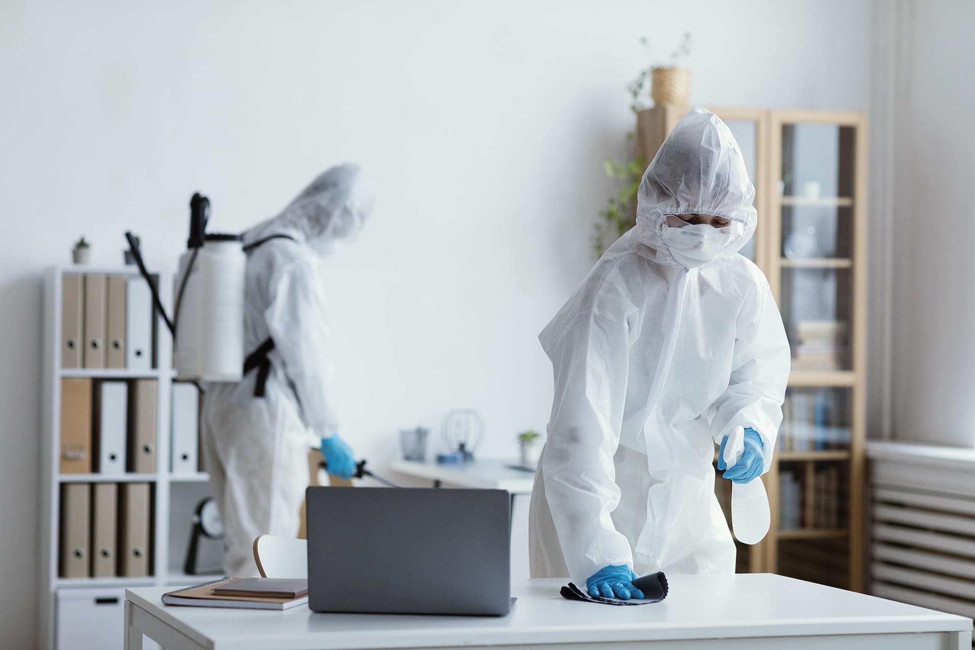 Business disinfection to attract customers