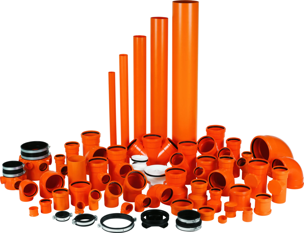 Linha de conexões Silentium Amanco