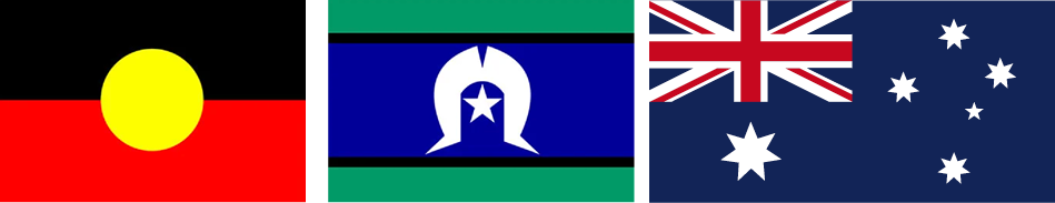 Acknowledgement of country flags