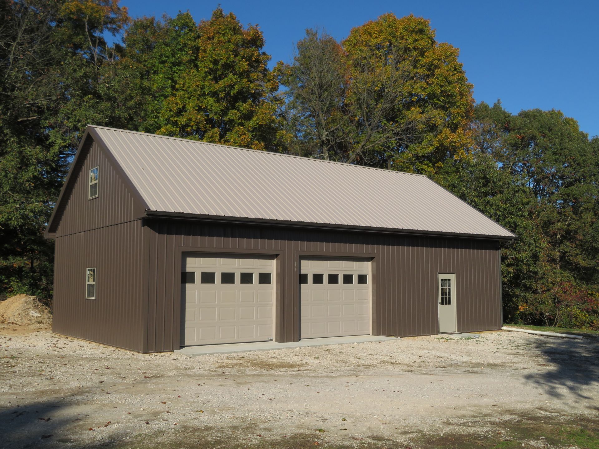 Brown Garage
